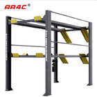 AA4C Integrated 4 Post Triple Car Parking Lift Auto Parking System 3 Cars Parking